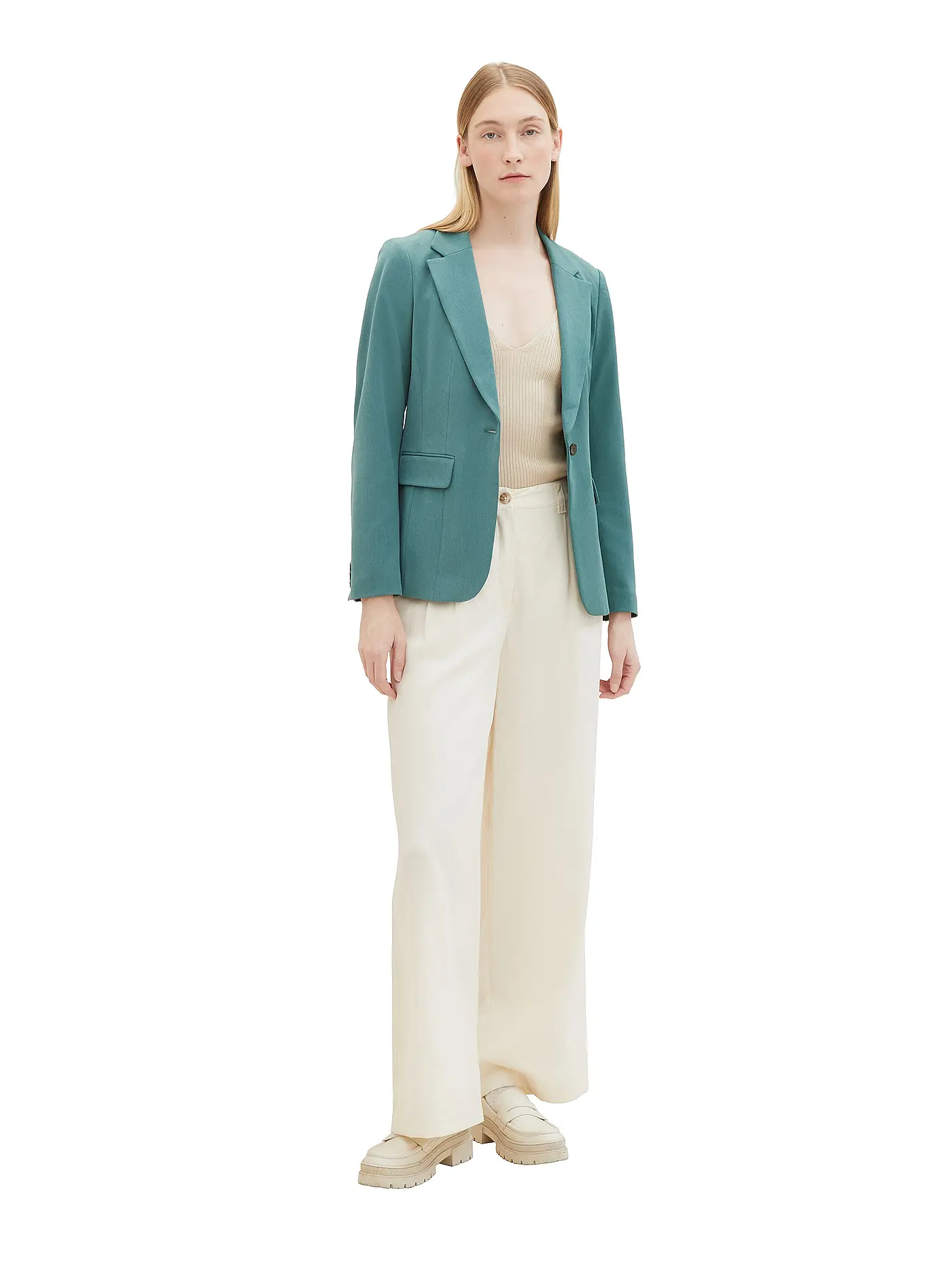 TOM TAILOR | Blazer | petrol
